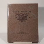 Couverture du livre Estimation du livre « trois journées de la tribu. »