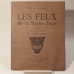 Couverture du livre Estimation du livre « les feux de la Saint-Jean. Poème orné de 5 dessins par Luc-Albert Moreau. »