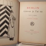 Couverture du livre Estimation du livre « berlin comme je l’ai vu. Texte et dessins de Ch. Huard. »