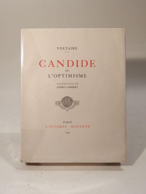 Couverture du livre Estimation du livre « candide ou l’optimisme. Illustrations de André Lambert. »