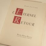 Couverture du livre Estimation du livre « l’éternel retour »