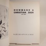 Couverture du livre Estimation du livre « hommage à Christian Dior, 1947-1957. »