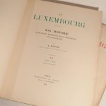 Couverture du livre Estimation du livre « le Luxembourg (Paris). Son histoire domaniale, architecturale, décorative et anecdotique. Tome 1 : Des premiers siècles à l’année 1611. Tome 2 : 1611-1911. »