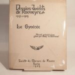 Couverture du livre Estimation du livre « dessins inédits de Rouveyre 1907-1909 : Le Gynécée. Recuil précédé d’une glose par Rémy de Gourmont. »