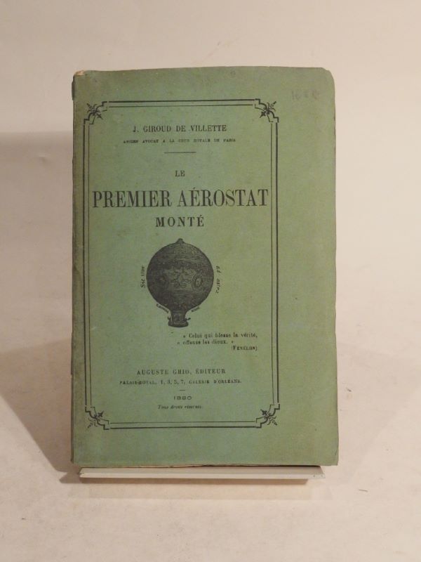 Couverture du livre Estimation du livre « le premier aérostat monté. »