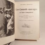 Couverture du livre Estimation du livre « les canards sauvages et leurs congénères. Leurs migrations, leur description, et leur chasse de jour et de nuit, devant soi, en bateaux, à la hutte et au gabion. Préface de M. le Comte J. de Sabran-Pontevès. »