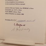 Couverture du livre Estimation du livre « anges des miroirs. Avec un poème manuscrit d’Aragon. Gravures Alecos Fassianos. »