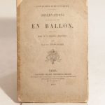Couverture du livre Estimation du livre « observations météorologiques en ballon. Résumé de 25 ascensions aérostatiques. »