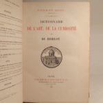 Couverture du livre Estimation du livre « dictionnaire de l’art, de la curiosité et du bibelot. »