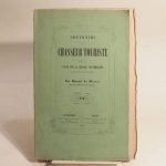 Couverture du livre Estimation du livre « souvenirs d’un chasseur touriste, suivis d’un Essai sur la chasse souterraine du blaireau et du renard. »