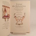 Couverture du livre Estimation du livre « livret de folastries. Images de Joseph Hémard. »