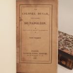 Couverture du livre Estimation du livre « le Colonel Duvar, fils naturel de Napoléon. Publié d’après les mémoires d’un contemporain (Montigny). »