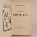 Couverture du livre Estimation du livre « lettres chimériques. Avec un dessin de Geroges Rochegrosse. »