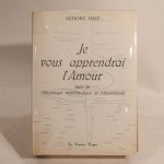 Couverture du livre Estimation du livre « je vous apprendrai l’Amour, suivi de l’Erotologie mathématique et infinitésimale. »
