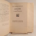 Couverture du livre Estimation du livre &laquo;&nbsp;ariane&nbsp;&raquo;