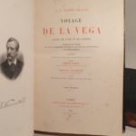 Couverture du livre Estimation du livre « voyage de La Vega autour de l’Asie et de l’Europe, accompagné d’un résumé des voyages précédemment effectués le long des côtes septentrionales de l’ancien continent. Traduit du suédois par MM. Charles Rabot et Charles Lallemand. »