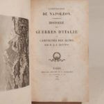 Couverture du livre Estimation du livre « campagnes de Napoléon : Histoire des Guerres d’Italie et Campagnes des Alpes. »