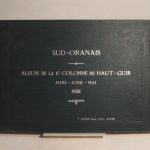 Couverture du livre Estimation du livre « sud-Oranais. Album de la 1re Colonne du Haut-Guir, mars-avril-mai 1908. »
