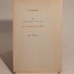 Couverture du livre Estimation du livre « visages, par Jean-Paul Sartre, avec 4 pointes-sèches de Wols. »