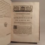 Couverture du livre Estimation du livre « commentaire de l’Ordonnace de Louis XIV sur les substitutions. Du mois d’août 1747. Par Me Furgole, Avocat en Parlement. »
