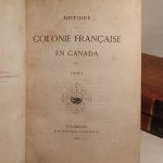 Couverture du livre Estimation du livre « histoire de la colonie française en Canada. »