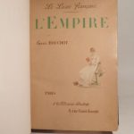 Couverture du livre Estimation du livre « le luxe français : L’Empire. Illustration documentaire d’après les originaux de l’époque. »