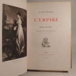 Couverture du livre Estimation du livre « le luxe français : L’Empire. Illustration documentaire d’après les originaux de l’époque. »