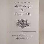 Couverture du livre Estimation du livre « minéralogie du Dauphiné »
