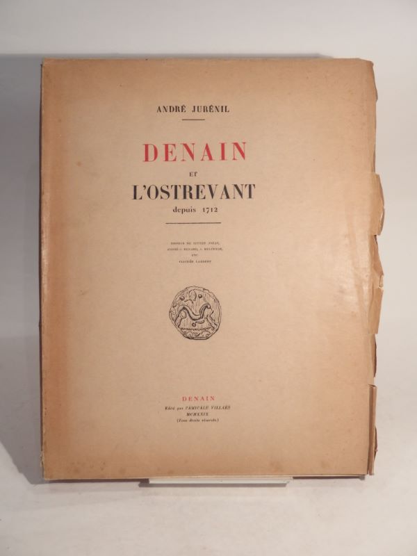 Couverture du livre Estimation du livre « denain et l’Ostrevant depuis 1712. Dessins de Lucien Jonas, André-J. Renard, J. Melchior, etc. Clichés de Lambert. »