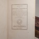 Couverture du livre Estimation du livre &laquo;&nbsp;abrégé de l&rsquo;histoire universelle en figures, ou Recueil d&rsquo;estampes représentans les sujets les plus frappans de l&rsquo;histoire, tant sacrée que profane, ancienne et moderne, avec les explications historiques qui s&rsquo;y rapportent […]. Dessinées par Monnet et gravées par Duflos le jeune. Volume 1 : Histoire sacrée. Volume 2 : Histoire profane.&nbsp;&raquo;
