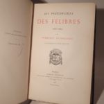 Couverture du livre Estimation du livre « les précurseurs des Félibres 1800-1835. Illustrés par Paul Maurou. »