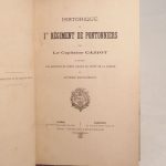Couverture du livre Estimation du livre « historique du 1er régiment de pontonniers par le capitaine Caziot, d’apèrs les archives du Corps, celles du Dépôt de la Guerre et autres documents. »