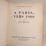 Couverture du livre Estimation du livre « découverte du monde : A Paris… vers 1900. »