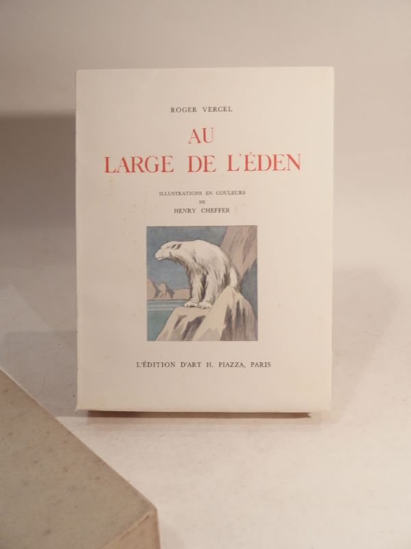 Couverture du livre Estimation du livre « au large de l’Eden. Illustrations en couleurs de Henry Cheffer. »