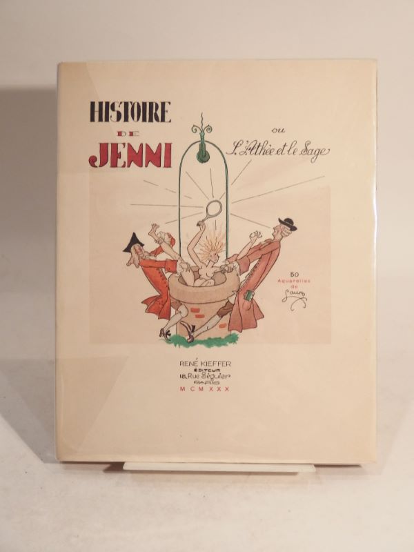 Couverture du livre Estimation du livre « histoire de Jenni ou l’Athée et le Sage, par M. Sherloc. Traduit par M. de la Caille. Illustrations en couleurs de Lauro. »