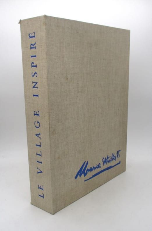 Emboitage protégeant un ouvrage relié de bibliophilie